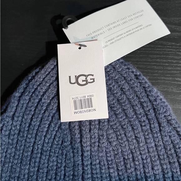 UGG Blue Knit Beanie - Picture 3 of 4